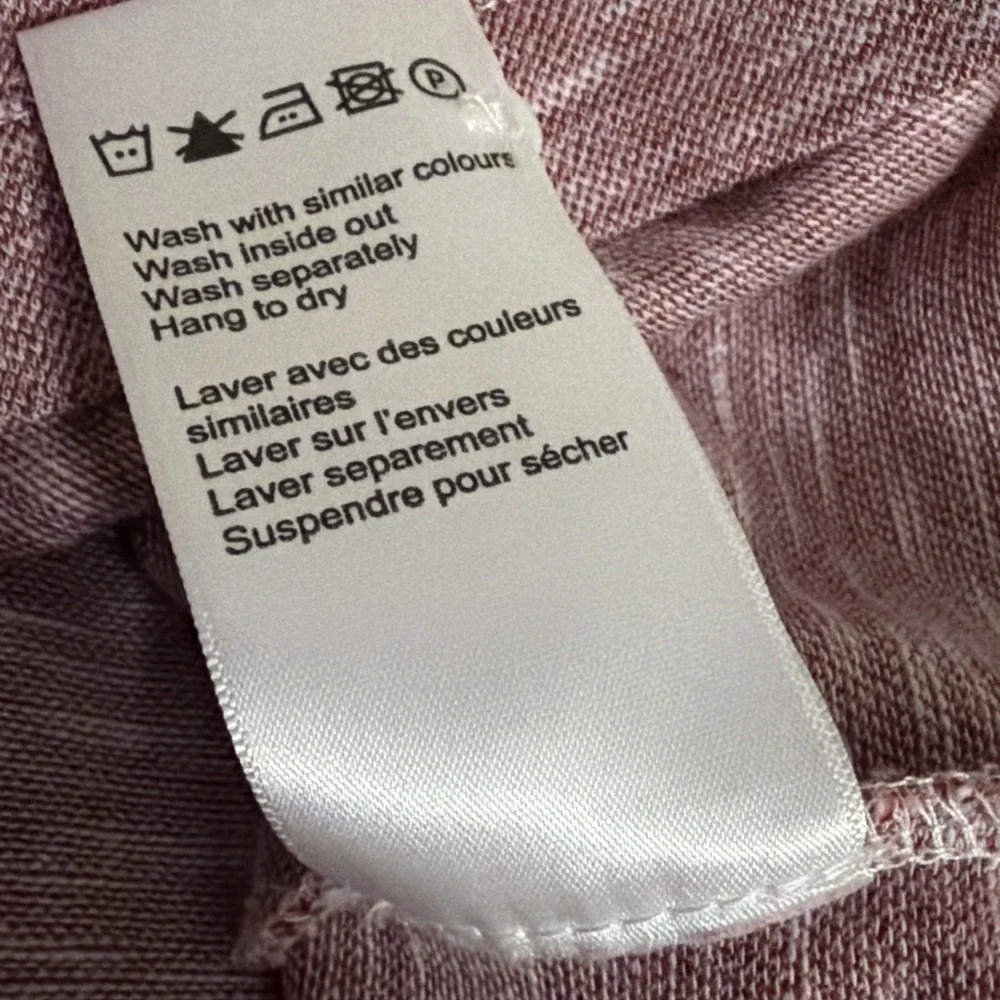 Viyella Men's Large Heathered Pink Shirt Sleeve Collared Polo‎ Shirt
